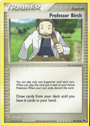 Professor Birch 089 - EX Battle Stadium
