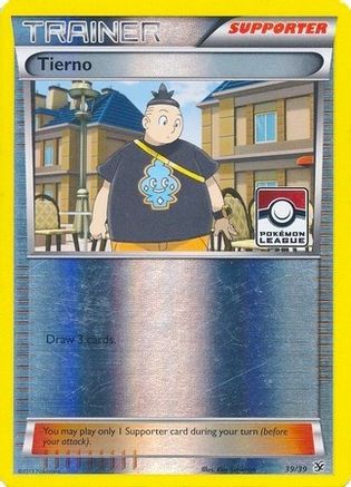 Tierno (Pokemon League) 039/39 - League & Championship Cards Reverse Holofoil