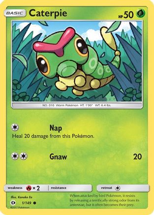 Caterpie 001/149 - SM Base Set