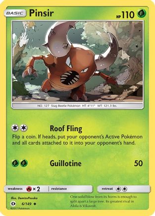 Pinsir 006/149 - SM Base Set