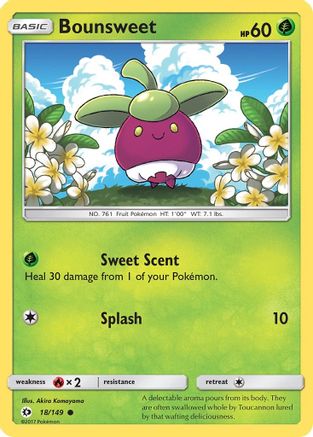 Bounsweet 018/149 - SM Base Set