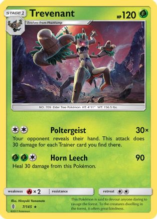 Trevenant 007/145 - SM  Guardians Rising