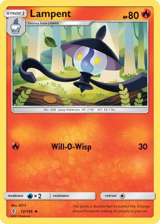 Lampent 012/145 - SM  Guardians Rising