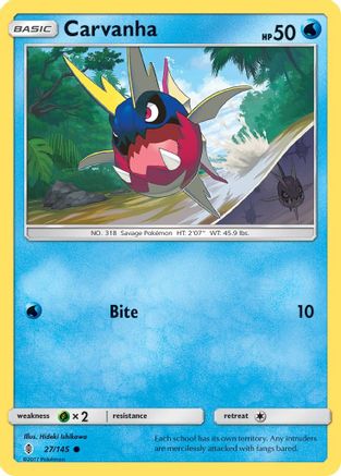 Carvanha 027/145 - SM  Guardians Rising