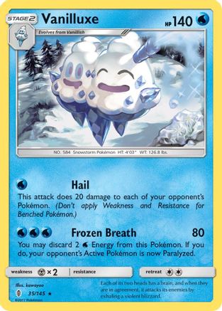 Vanilluxe 035/145 - SM  Guardians Rising