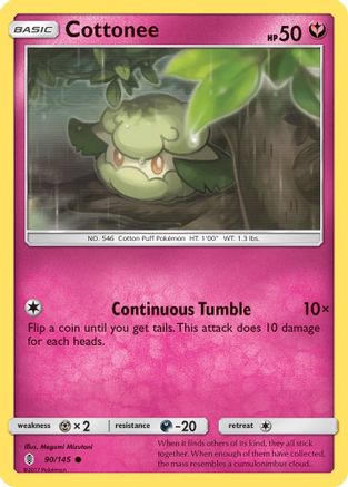 Cottonee 090/145 - SM  Guardians Rising