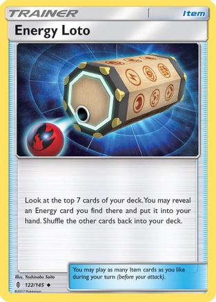 Energy Loto 122/145 - SM  Guardians Rising