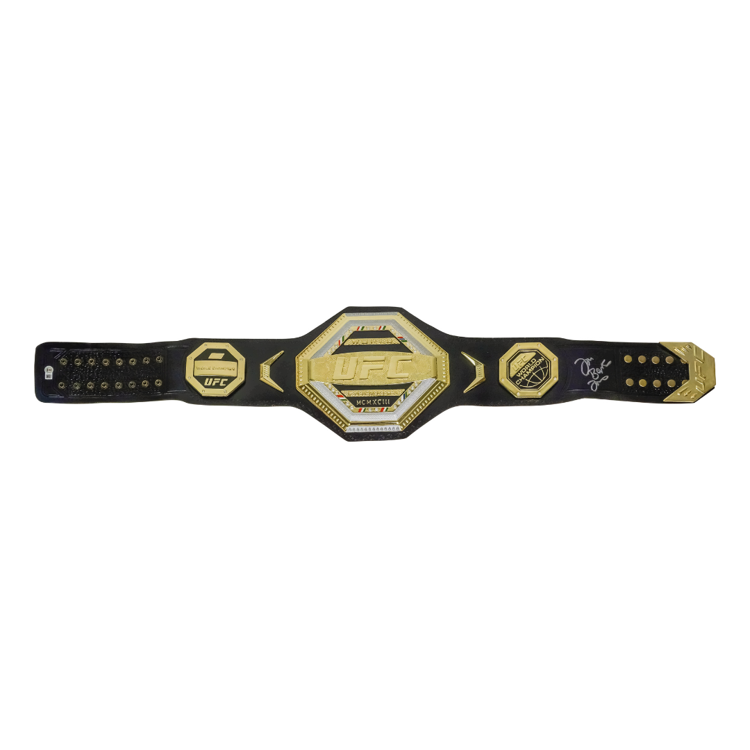 Jon Jones Signed & Inscribed "Bones" UFC Championship Belt with Beckett Witness