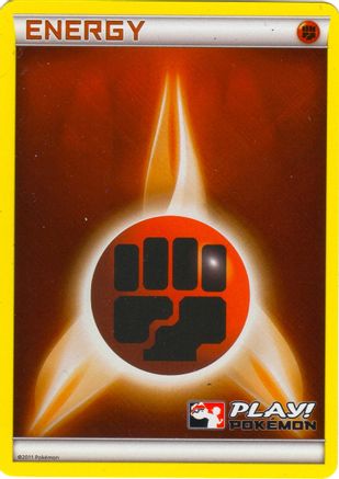 FightingEnergy (2011 Play! Pokemon)  - League & Championship Cards Holofoil