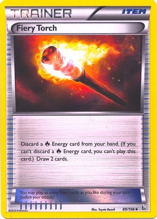 Fiery Torch (Sheen Holo) 089/106 - Miscellaneous Cards & Products Reverse Holofoil