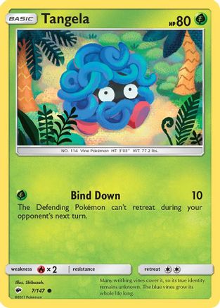 Tangela 007/147 - SM  Burning Shadows
