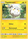 Togedemaru 047/147 - SM  Burning Shadows Reverse Holofoil