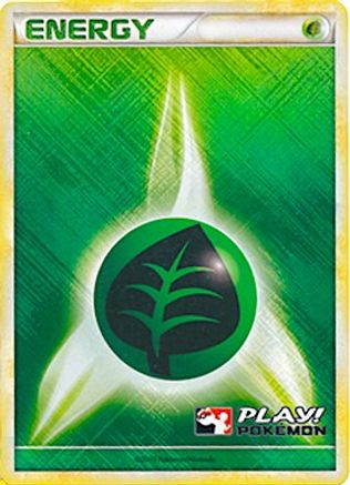 GrassEnergy (2010 Play! Pokemon)  - League & Championship Cards Holofoil