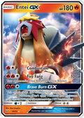 Entei GX 010/73 - Shining Legends Holofoil