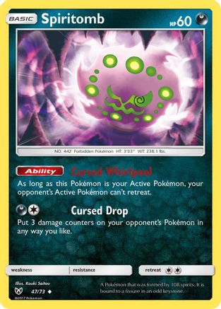 Spiritomb 047/73 - Shining Legends Reverse Holofoil
