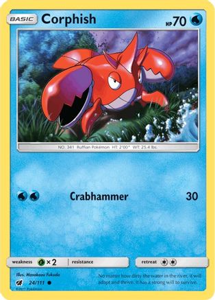 Corphish 024/111 - SM  Crimson Invasion