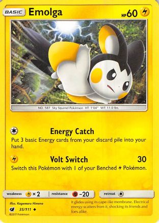 Emolga 035/111 - SM  Crimson Invasion