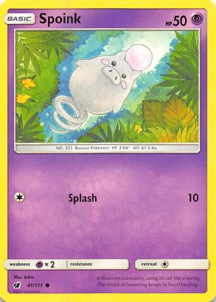 Spoink 041/111 - SM  Crimson Invasion