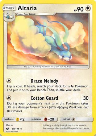 Altaria 080/111 - SM  Crimson Invasion