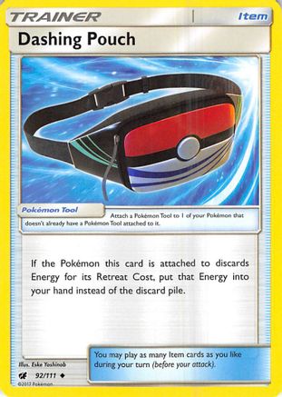 Dashing Pouch 092/111 - SM  Crimson Invasion