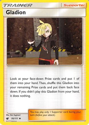 Gladion 095/111 - SM  Crimson Invasion