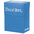 Solid Color Deck Box - Light Blue