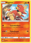 Magmar 018/156 - SM  Ultra Prism Reverse Holofoil