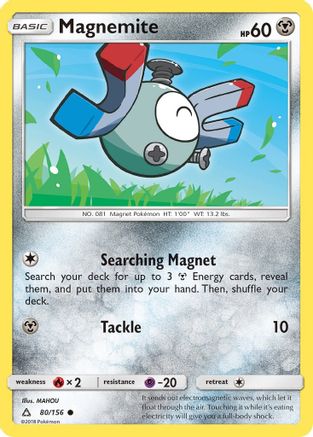 Magnemite 080/156 - SM  Ultra Prism