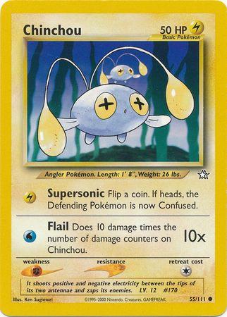 Chinchou 055/111 - Neo Genesis Unlimited