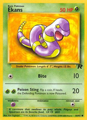 Ekans 056/82 - Team Rocket Unlimited