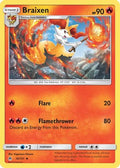 Braixen 016/131 - SM  Forbidden Light
