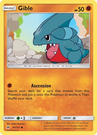 Gible 060/131 - SM  Forbidden Light