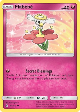 Flabebe 084/131 - SM  Forbidden Light