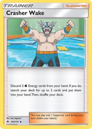 Crasher Wake 104/131 - SM  Forbidden Light
