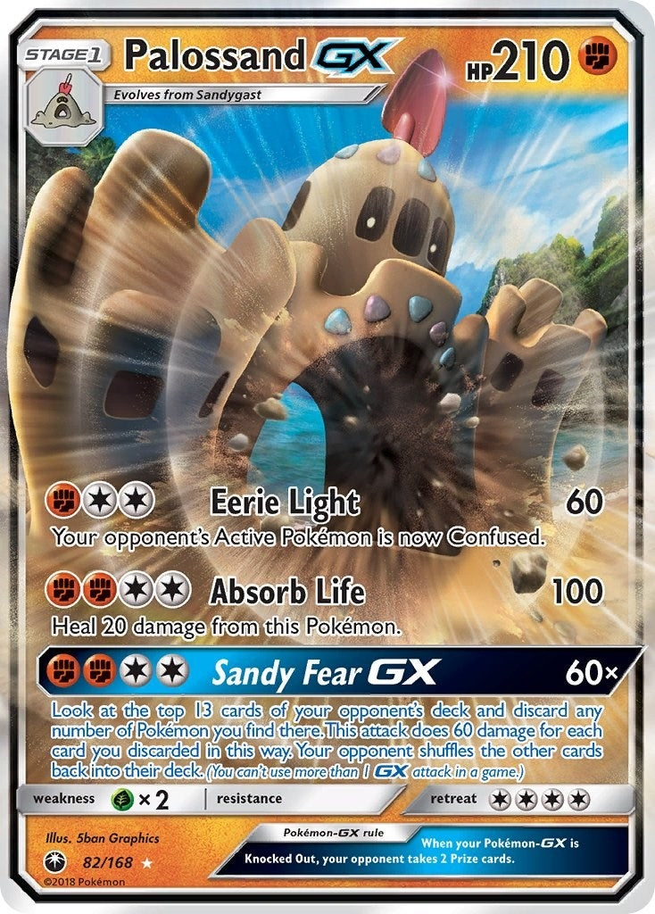 Palossand GX (82/168) (SM - Celestial Storm) (CES)
