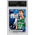 Graded 2025 Topps Now Cooper Flagg #ROTY 2026 KIA Rookie of the Year Award Winner Dallas Mavericks Rookie RC Basketball Card HOFSM 10 Gem Mint