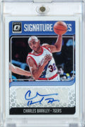 2018 Panini Donruss Optic Charles Barkley #SGCBK Signature Series Auto Basketball Card