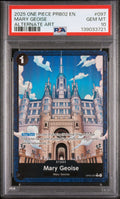 Graded 2025 One Piece Mary Geoise #097 Alt Art PRB02 Trading Card Game PSA 10 Gem Mint