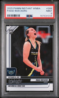 Graded 2025 Panini Instant Paige Bueckers #308 Rookie RC Basketball Card PSA 9 Mint