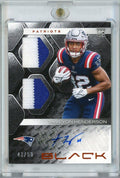 2025 Panini Black Treveyon Henderson #RSMTHN RPA Auto /50 Rookie RC Football Card