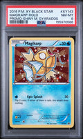 Graded 2016 Pokemon Xy Black Star Promo Magikarp-Holo #XY143 Trading Card Game PSA 8 Near Mint