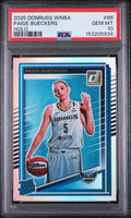 Graded 2025 Panini Donruss WNBA Paige Bueckers #86 Holo Rookie RC Basketball Card PSA 10 Gem Mint