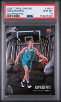 Graded 2025 Topps Chrome Kon Knueppel #YQ-4 Youthquake Rookie RC Basketball Card PSA 10 Gem Mint