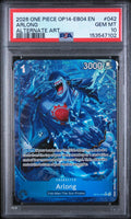 Graded 2026 One Piece Arlong #042 OP14 Trading Card Game PSA 10 Gem Mint