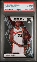 Graded 2019 Panini Mosaic LeBron James #298 MVPs Basketball Card PSA 10 Gem Mint