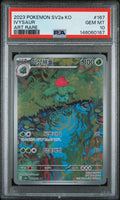 Graded 2023 Pokemon 151 SV2a KO Ivysaur #167 Art Rare Korean Trading Card Game PSA 10 Gem Mint