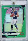 2024 Panini Prizm Caleb Williams #301 Green Prizm Rookie RC Football Card