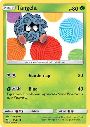 Tangela 001/214 - SM  Lost Thunder