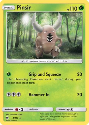 Pinsir 004/214 - SM  Lost Thunder