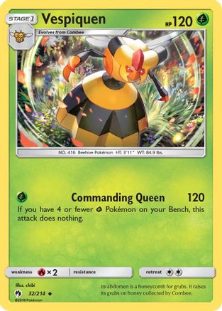 Vespiquen 032/214 - SM  Lost Thunder